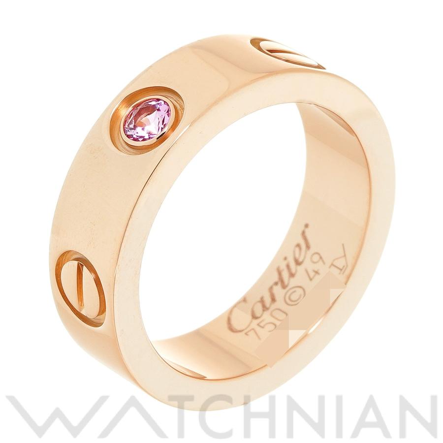 中古 カルティエ CARTIER ラブ リング 1Pサファイア #49(約9号) K18ピンクゴールド/サファイア レディース リング・指輪 :ik-00-0453957:WATCHNIAN(旧一風騎士) - 通販 - Yahoo!ショッピング