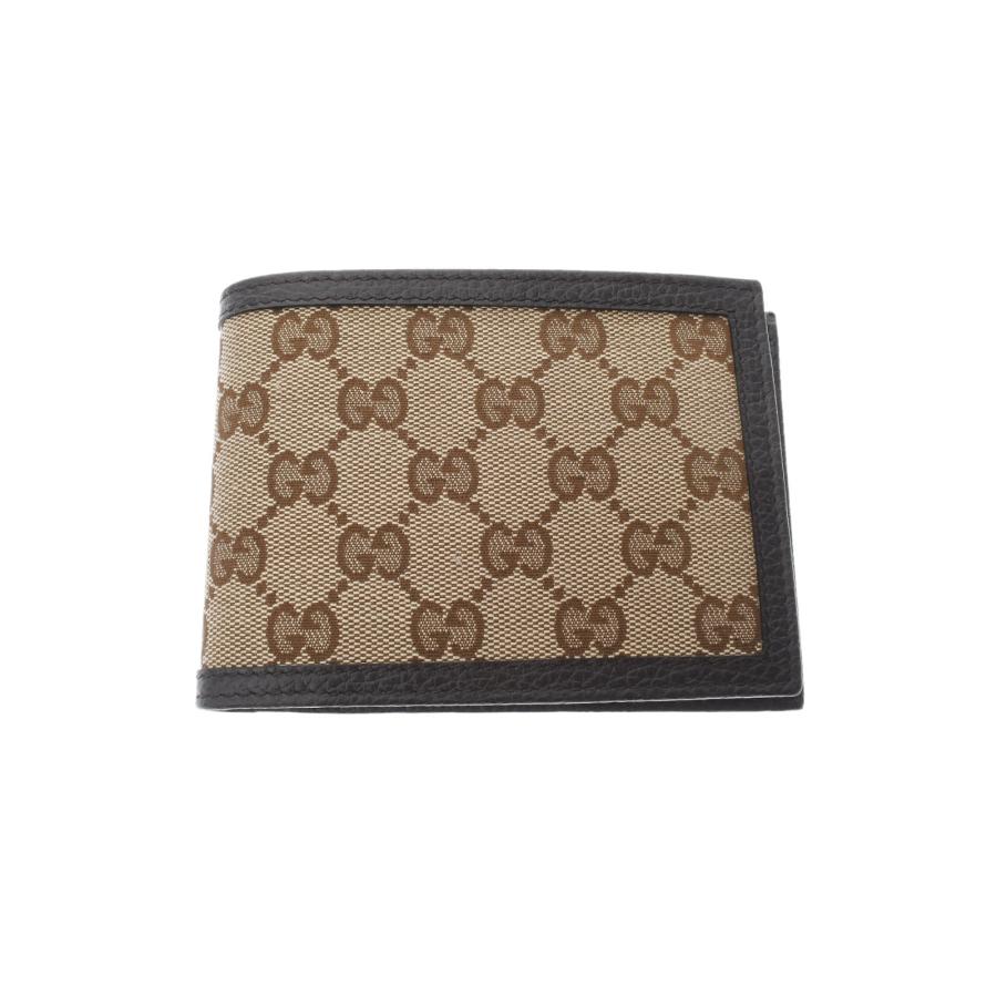 新品未使用 GUCCI グッチ 二つ折り財布 GGキャンバス 292534-