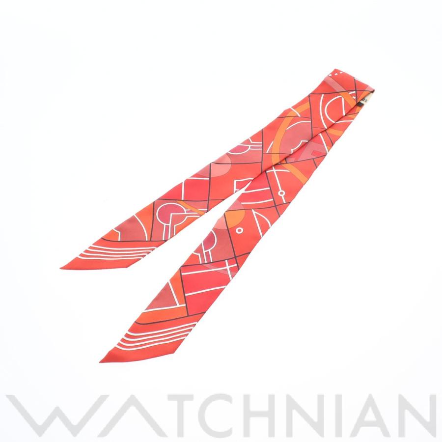 人気激安） エルメス ツイリー スカーフ 赤 レッド 未使用 agapeeurope.org