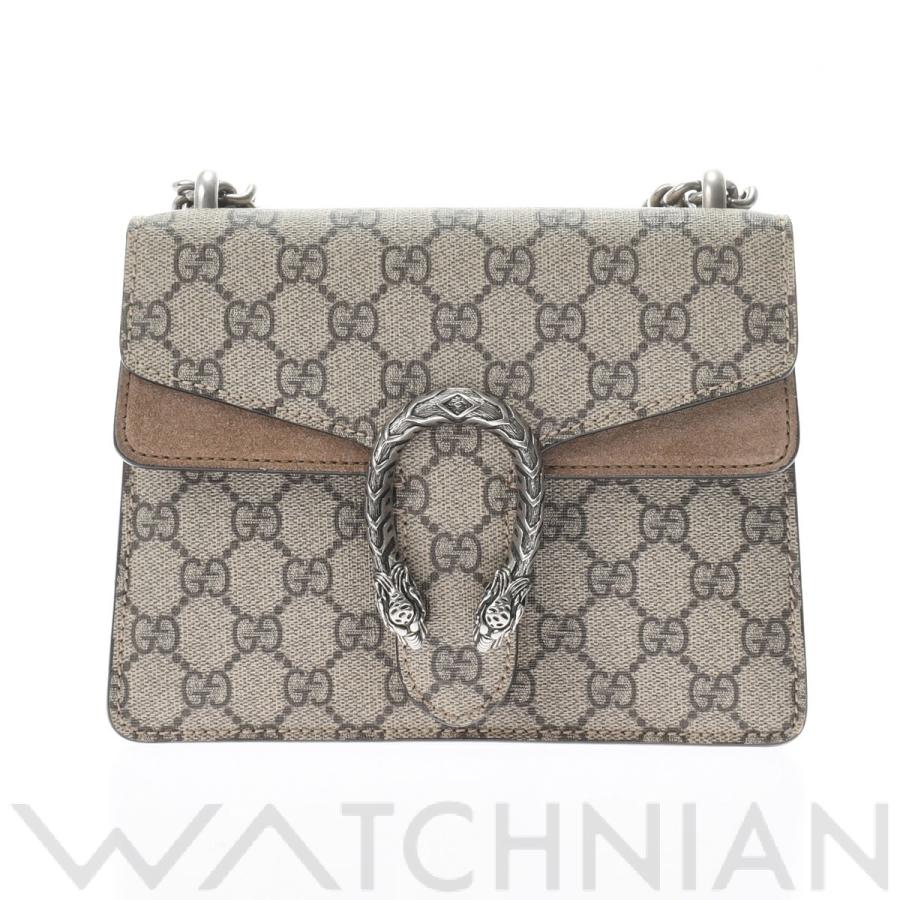 中古 グッチ GUCCI GGスプリーム ミニバッグ デュオニソス ベージュ/エボニー 421970 GGスプリームキャンバス/スエード レディース  ショルダーバッグ :ik-00-0492755:WATCHNIAN - 通販 - Yahoo!ショッピング