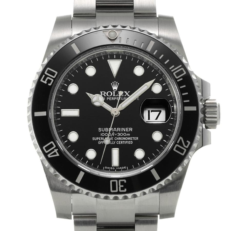 中古 ロレックス ROLEX サブマリーナ デイト 116610LN ランダムシリアル ブラック メンズ 腕時計｜ippuukishi｜06