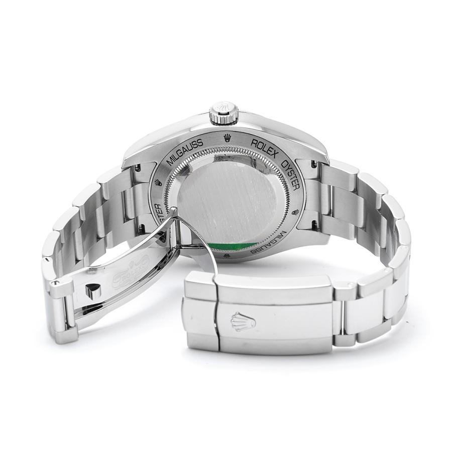 中古 ロレックス ROLEX ミルガウス 116400 V番(2010年頃製造) ホワイト メンズ 腕時計｜ippuukishi｜04