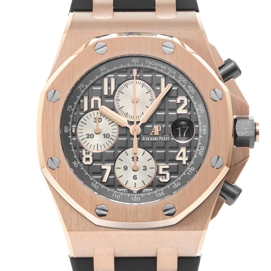 中古 オーデマ ピゲ AUDEMARS PIGUET ロイヤルオーク オフショア クロノグラフ 26470OR.OO.A125CR.01 グレー メンズ 腕時計｜ippuukishi｜06