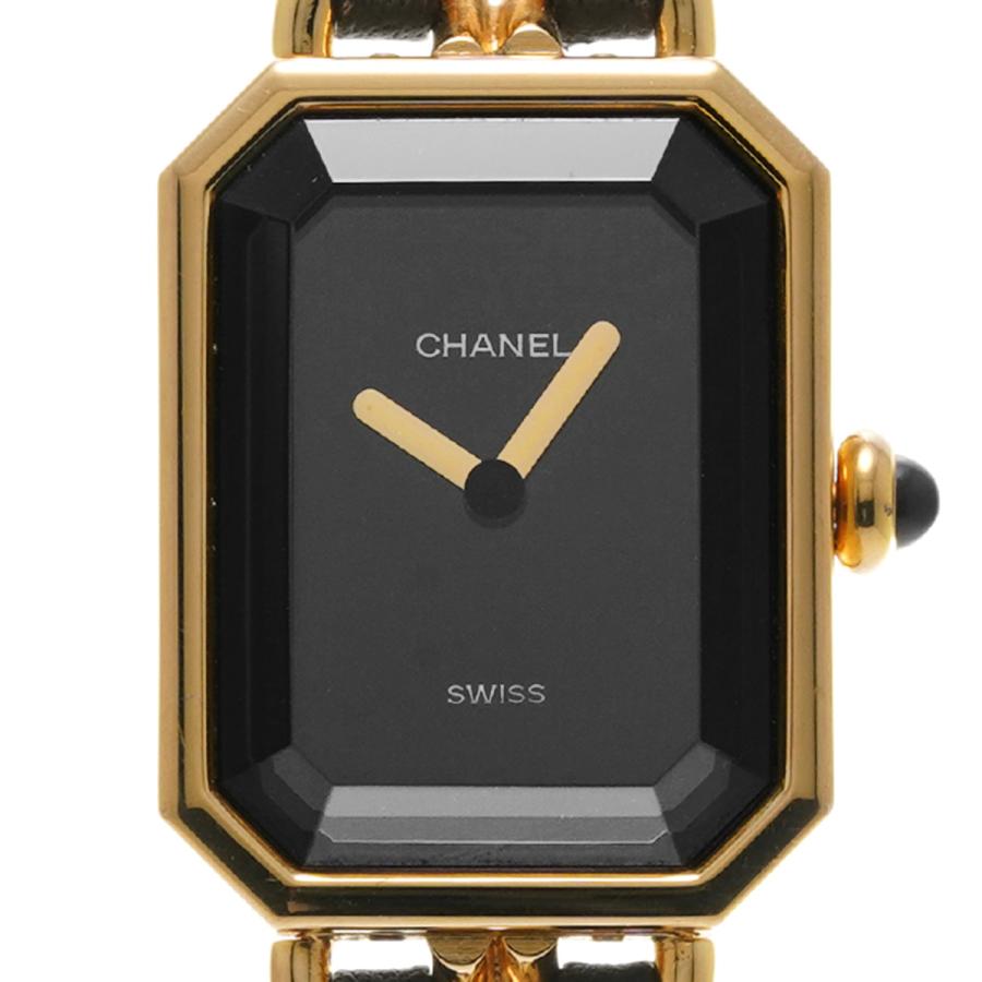 中古 シャネル CHANEL プルミエール L H0001 ブラック レディース 腕時計｜ippuukishi｜06