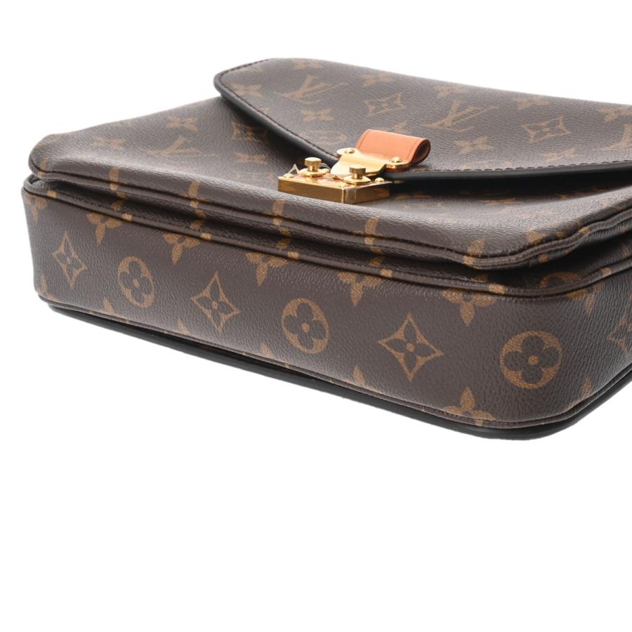 待望の再販開始  ルイ ヴィトン LOUIS VUITTON モノグラム ポシェットメティス MM ブラウン M44875 モノグラムキャンバス レディース ハンドバッグ