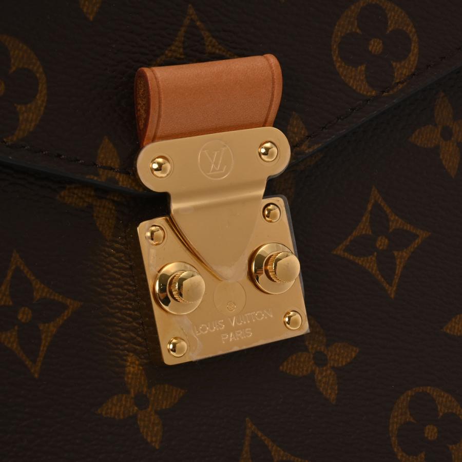 待望の再販開始  ルイ ヴィトン LOUIS VUITTON モノグラム ポシェットメティス MM ブラウン M44875 モノグラムキャンバス レディース ハンドバッグ