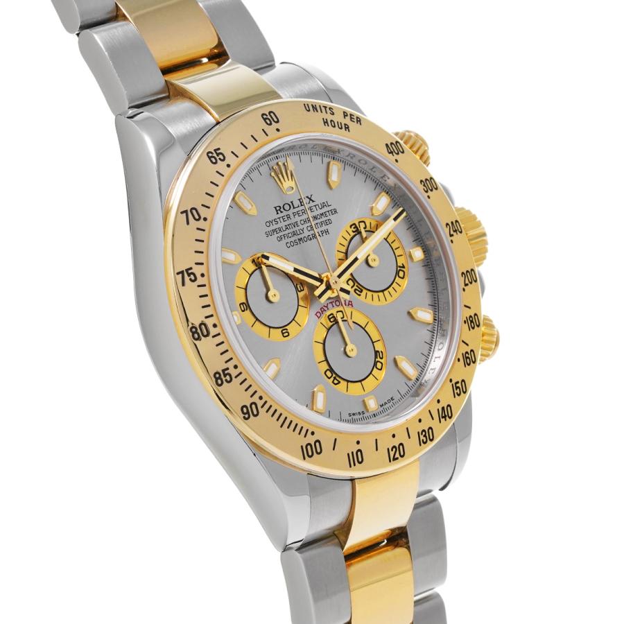 中古 ロレックス ROLEX コスモグラフ デイトナ 116523 Z番(2007年頃製造） グレー メンズ 腕時計｜ippuukishi｜03