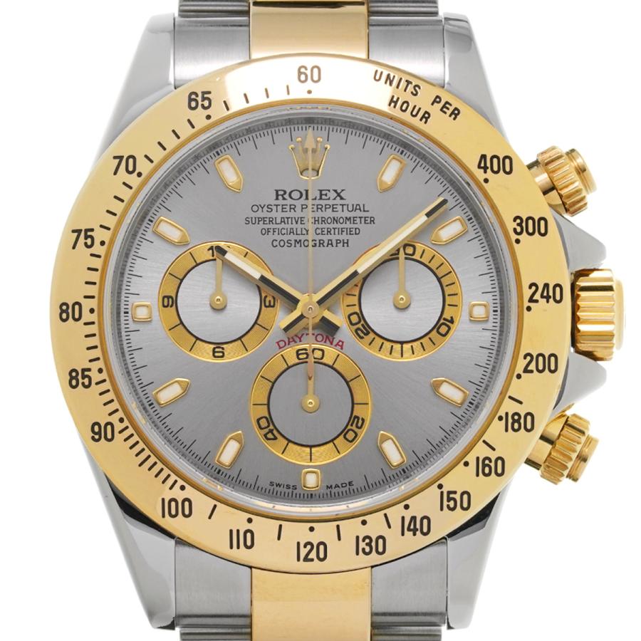 中古 ロレックス ROLEX コスモグラフ デイトナ 116523 Z番(2007年頃製造） グレー メンズ 腕時計｜ippuukishi｜06