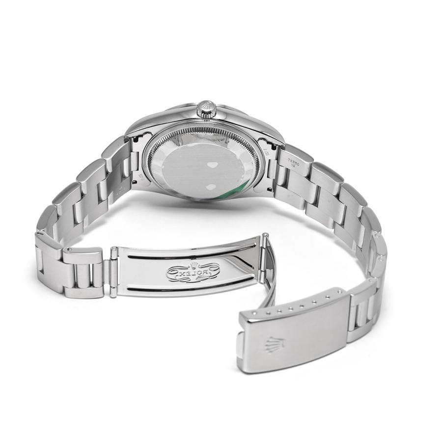 中古 ロレックス ROLEX オイスターパーペチュアル デイト 15200 T番(1996年頃製造) ブラック メンズ 腕時計｜ippuukishi｜04