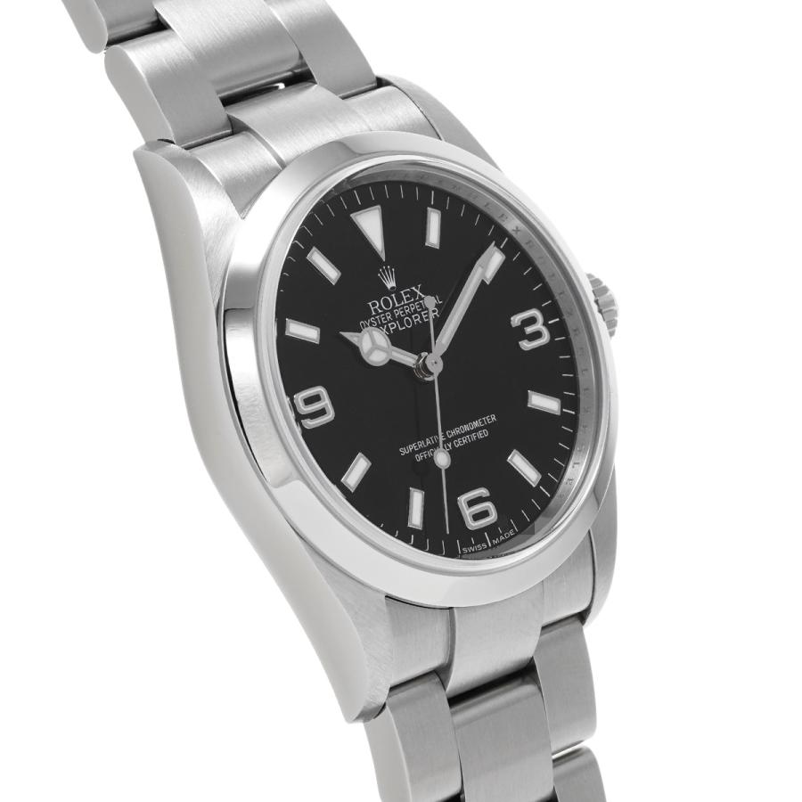 中古 ロレックス ROLEX エクスプローラー 114270 M番(2008年頃製造) ブラック メンズ 腕時計｜ippuukishi｜03