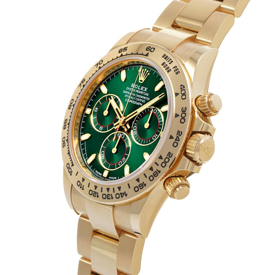 中古 ロレックス ROLEX コスモグラフ デイトナ 116508 ランダムシリアル ブライトグリーン メンズ 腕時計｜ippuukishi｜02