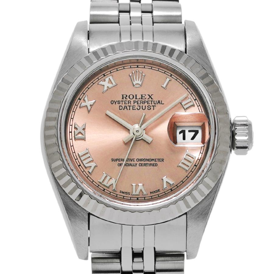 中古 ロレックス ROLEX デイトジャスト 79174 F番(2003年頃製造) ピンク レディース 腕時計｜ippuukishi｜05