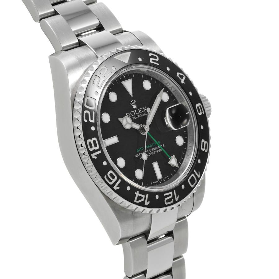 中古 ロレックス ROLEX GMTマスターII 116710LN V番(2009年頃製造) ブラック メンズ 腕時計｜ippuukishi｜03