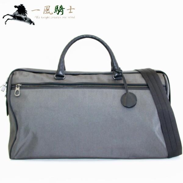 Bottega Veneta ボッテガヴェネタ 2wayボストンバッグ ナイロンキャンバス レザー グレー 新品同様 Womensobsession Com Index Php
