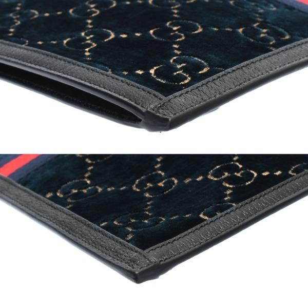 未使用品 グッチ GUCCI GGマーモント クラッチバッグ ベルベット
