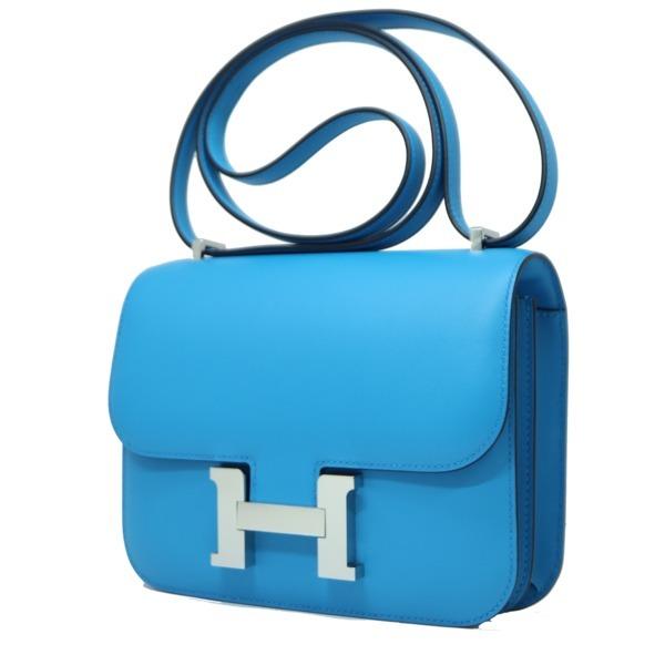 新品 エルメス HERMES コンスタンス 3 ミニ 18 ヴォースイフト ブルー 新品 エルメス HERMES コンスタンス 3 ミニ 18 ヴォースイフト ブルー