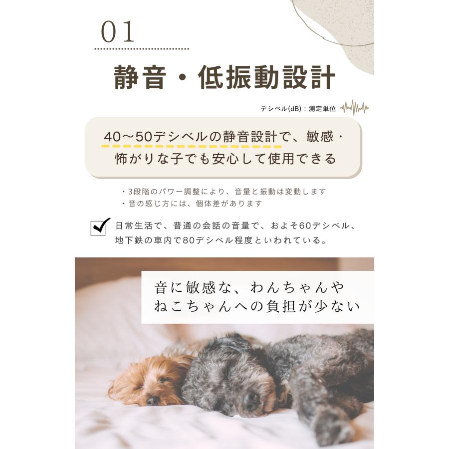 犬用バリカン 静音 犬 猫 ペット SIZKAL コードレス 日本企画商品 高さ