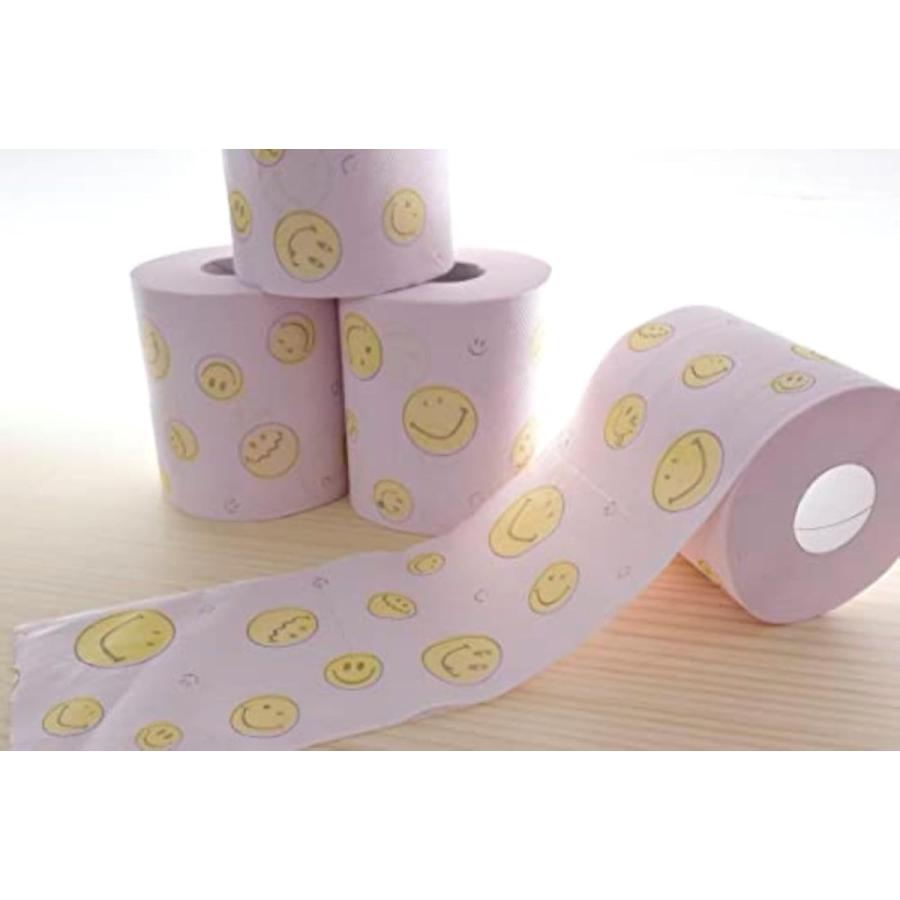 スマイリーフェイス トイレットペーパー ダブル２５ｍ １２ロール×８パック （合計９６ロール） |  | 01