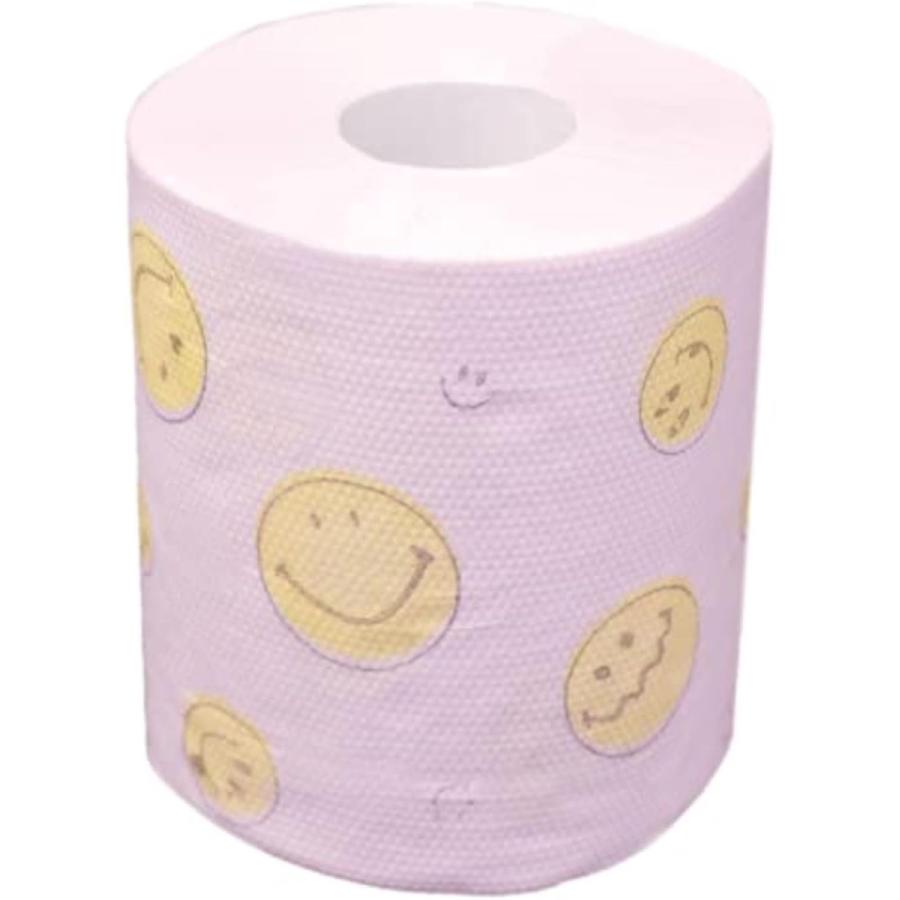 スマイリーフェイス トイレットペーパー ダブル２５ｍ １２ロール×８パック （合計９６ロール） |  | 02