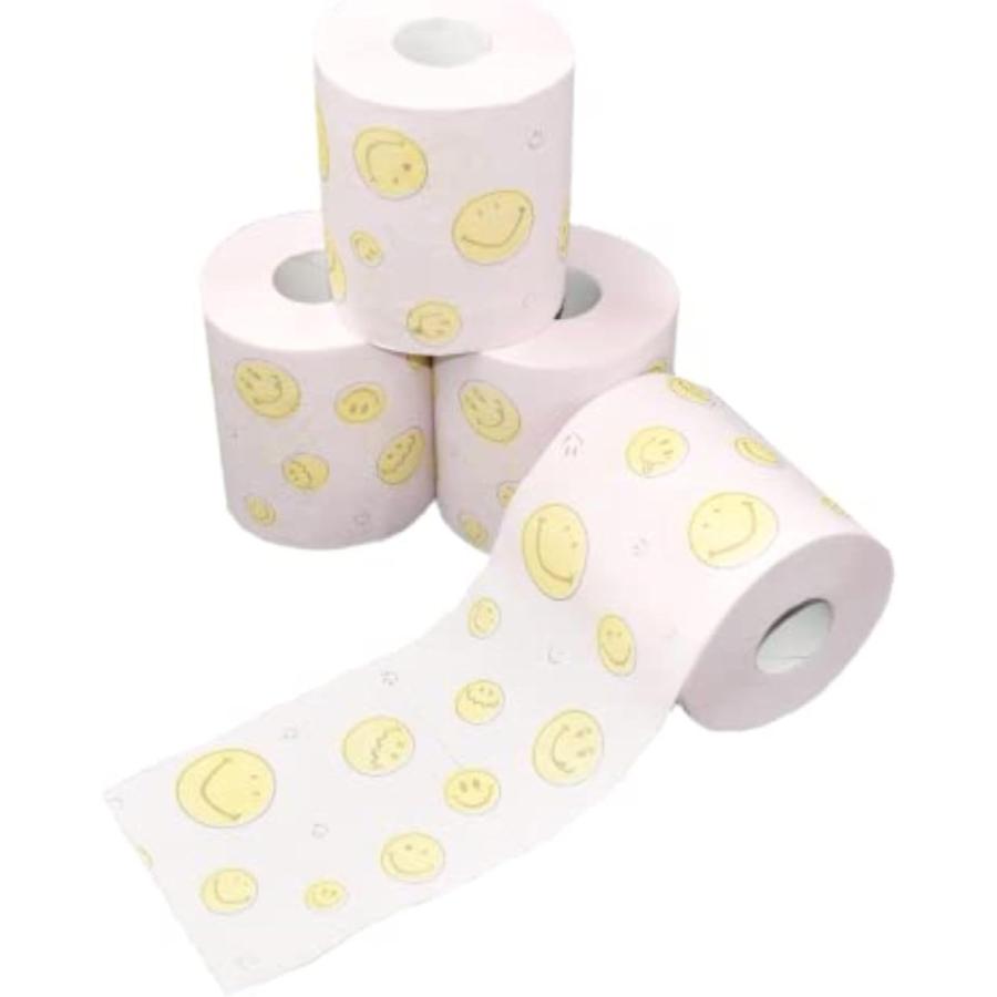 スマイリーフェイス トイレットペーパー ダブル２５ｍ １２ロール×８パック （合計９６ロール） |  | 03