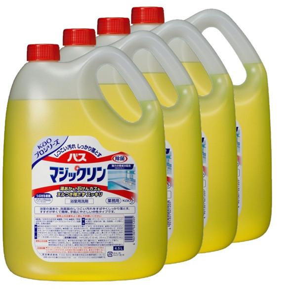 花王バスマジックリン   業務用 ４.５L×４本 入 | Kao