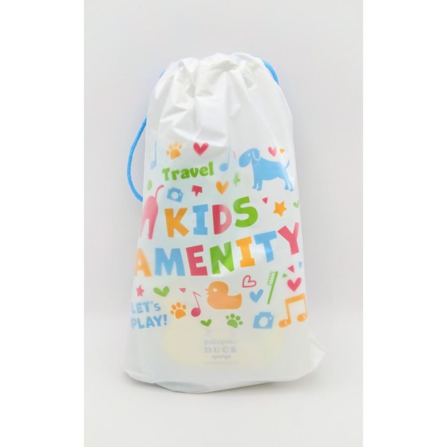 子供用アメニティ３点セット 巾着袋入 〈１２０セット〉 |  | 01