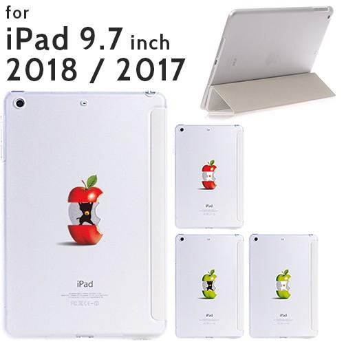 iPad 9.7 2018 ケース 2017 アップルマーク 猫 シルエット