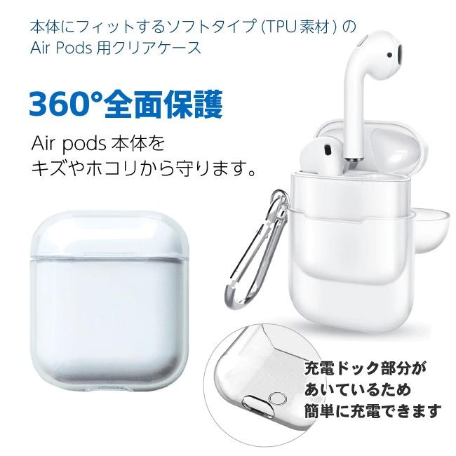 AirPods ケース Pro 2 4 第3世代 第2世代 実写リンゴ カラビナ付き TPU