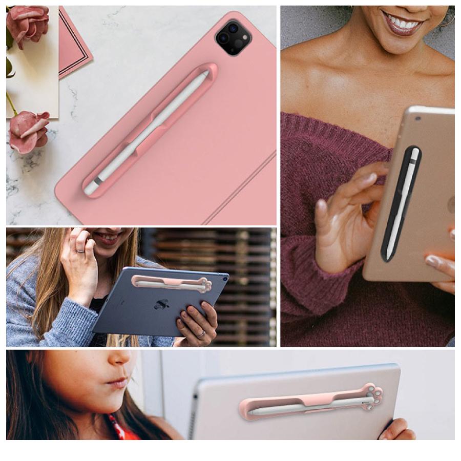 Apple Pencil シリコン ホルダー 全4種 キャット シンプル Apple Pencil シリコン ホルダー 全4種 キャット シンプル