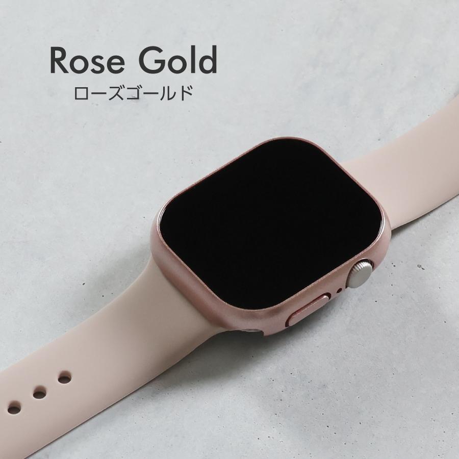 apple watch カバー 46mm 42mm 一体型ケース 全面保護 保護ケース 覗き
