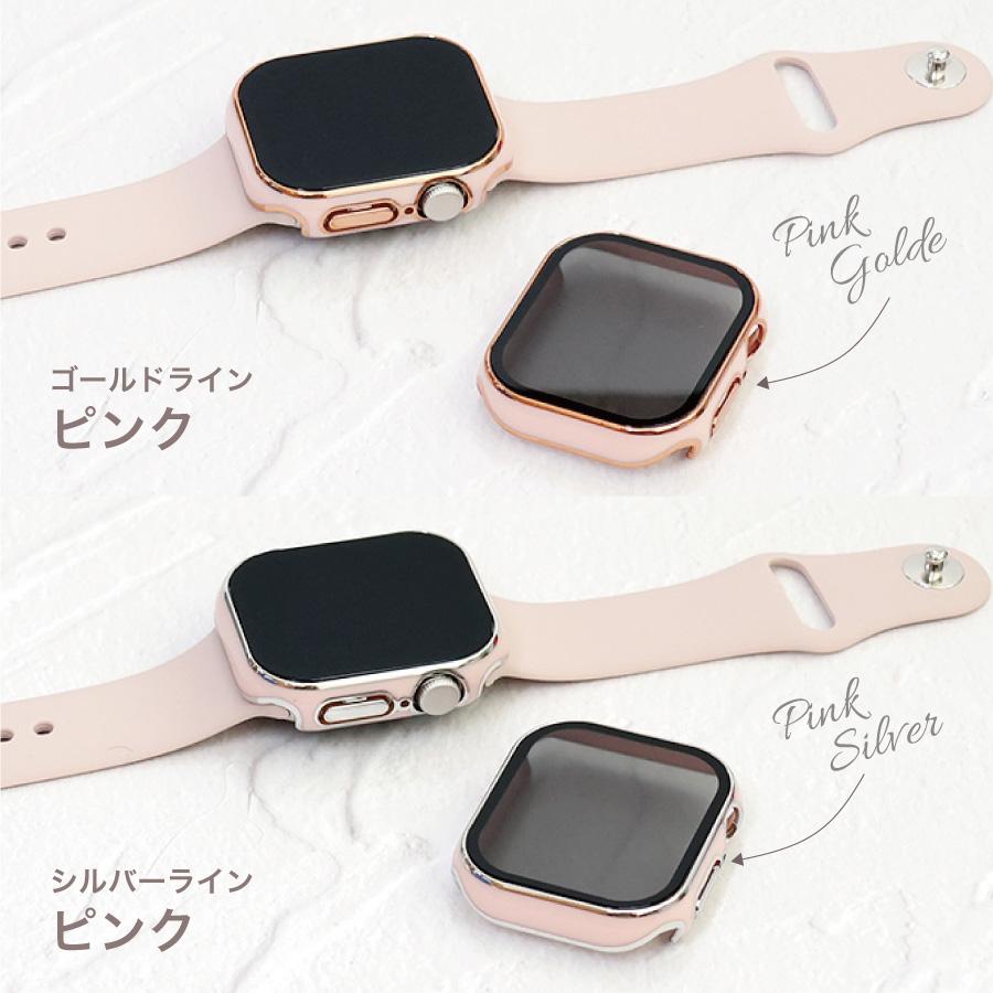 apple watch カバー 46mm 42mm 一体型ケース 全面保護 保護ケース