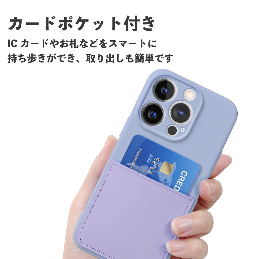 iPhone15 DEMIU ネイビー iPhoneケース カードポケット付き おすすめ DEMIU ネイビー iPhone カードポケット付き iPhone