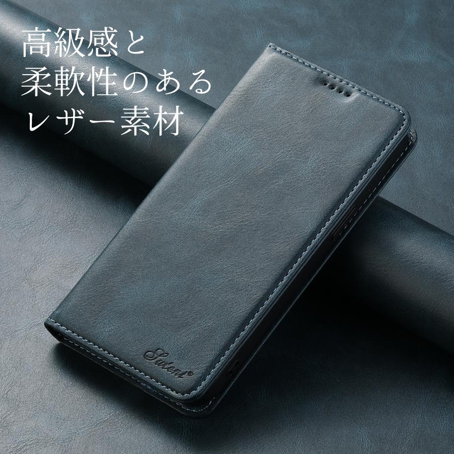 【Iphone15】レザーカードホルダー付きケース　ブラック iphone15 ケース レザー iphone15Pro iphone15Plus