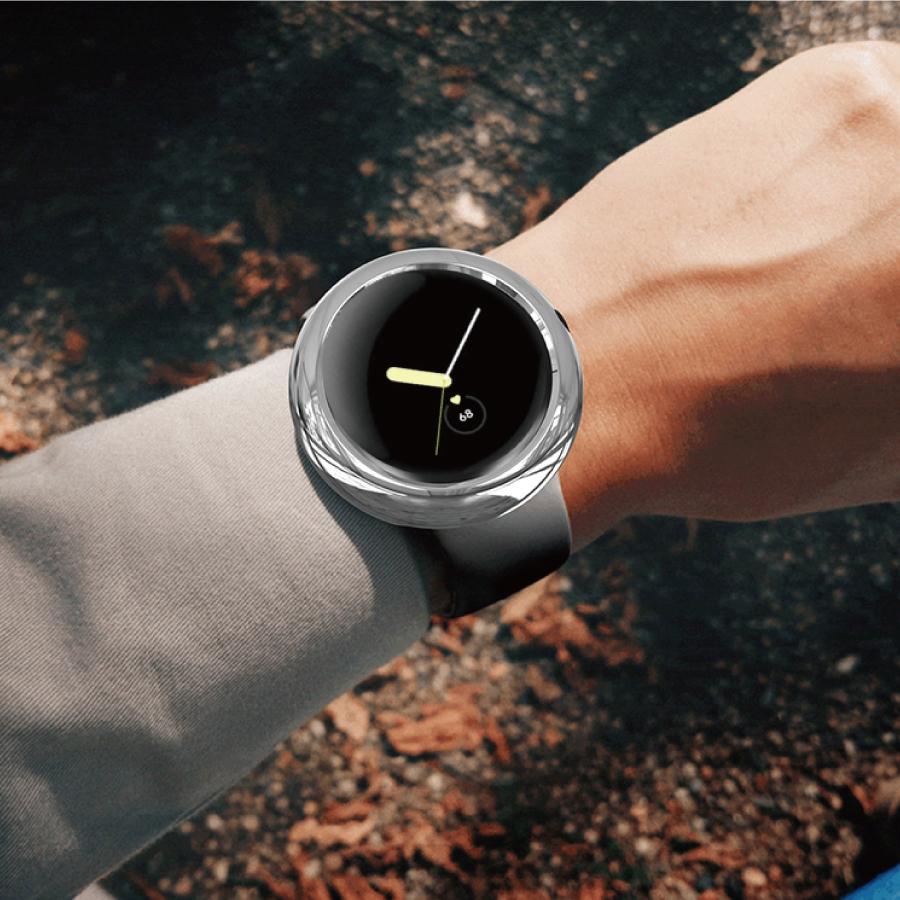 Google Pixel Watch ケース カバー メタリック TPUカバー 全6色 全面