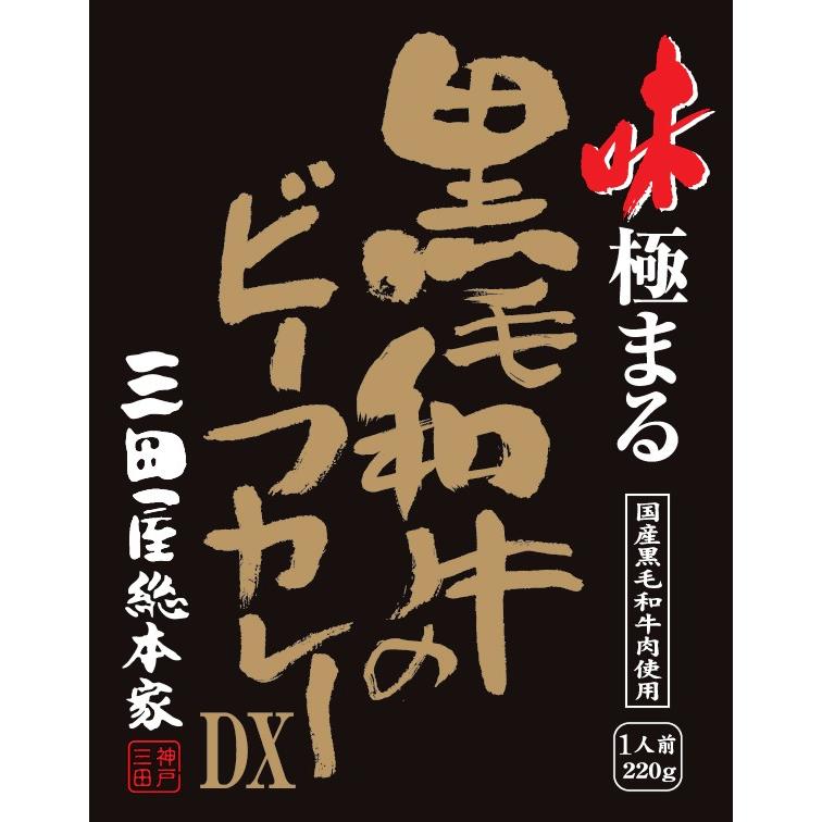 レトルトカレー/三田屋総本家味極まる黒毛和牛のビーフカレーDX220g/三田屋総本家カレー | 三田屋総本家