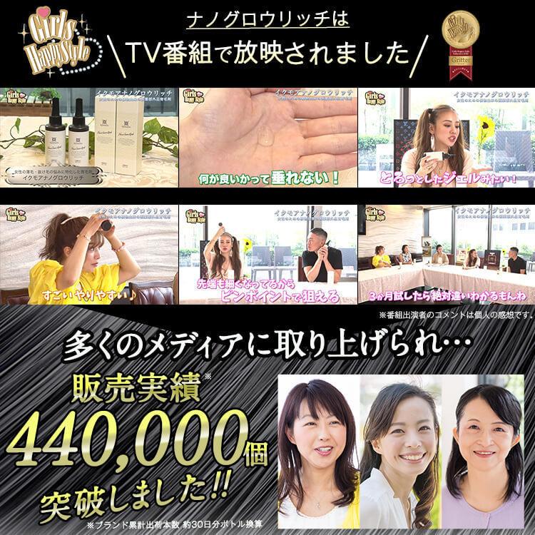 イクモア ナノグロウリッチ 女性用育毛剤(医薬部外品)130mL 約30日分|送料無料・女性用 ヘアケア 医師監修ブランド・iqumore 公式|iqumore|06