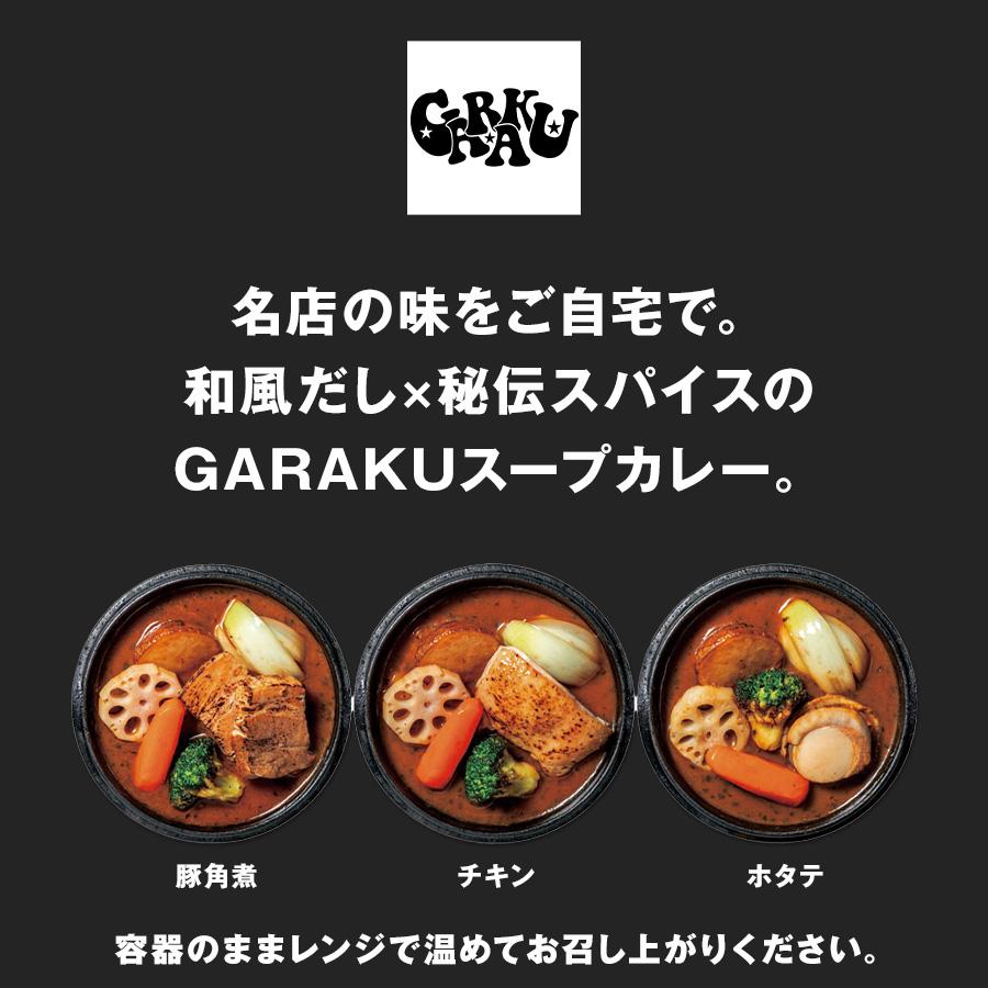 GARAKU スープカレー 北海道 レンジで簡単！彩り5種野菜のスープカレー