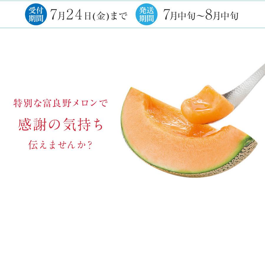 お中元 メロン 北海道 富良野メロン キングルビー 特秀品 太陽の王様