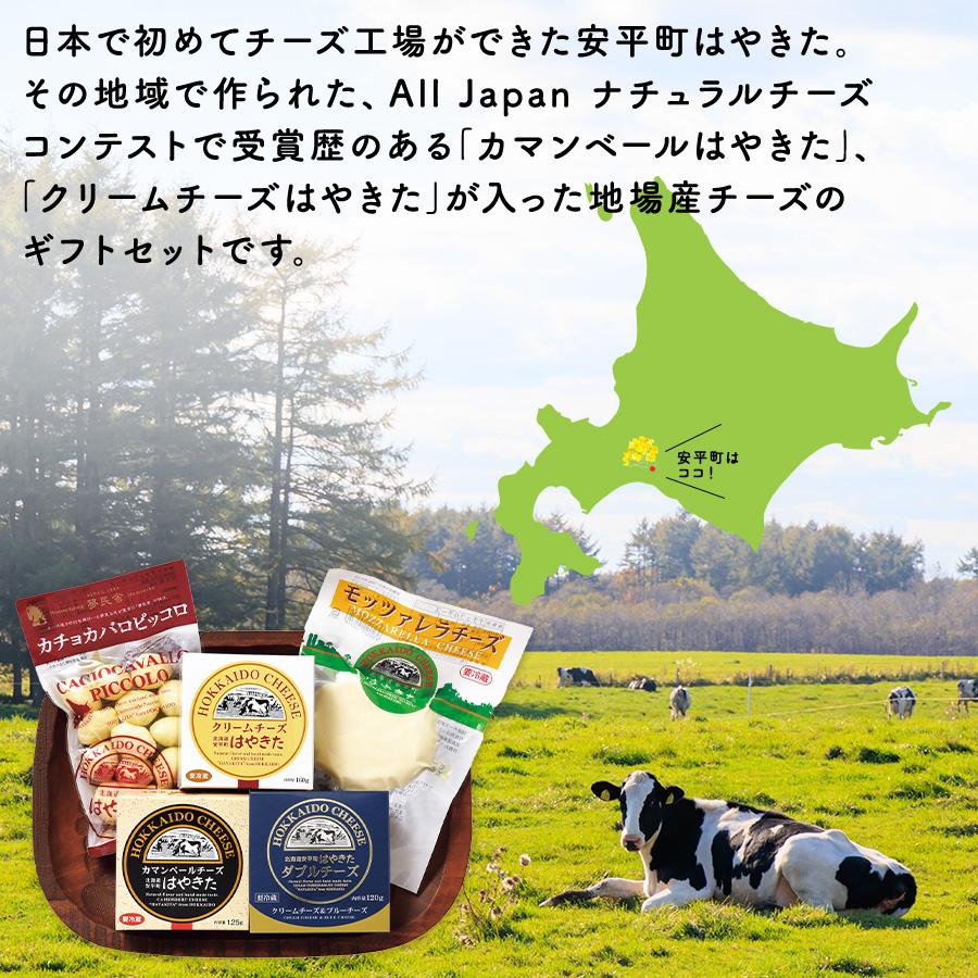 夢民舎 チーズ ギフト 北海道 はやきたチーズ 5種 詰め合わせ 食べ比べ