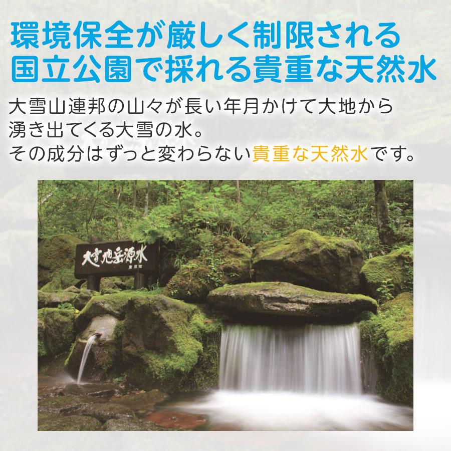 ミネラルウォーター 2リットル 水 2l 24本 ph7.4 大雪山国立公園