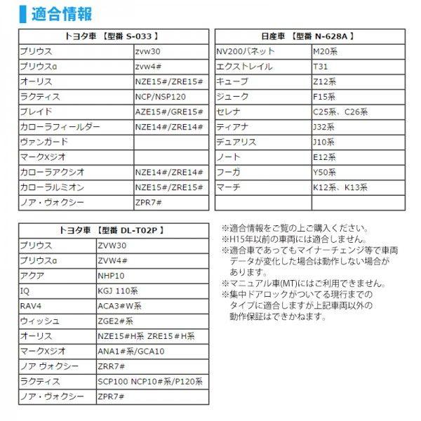 Obd2 オート ドアロック ユニット トヨタ プリウス アクア ノア ヴォクシー Rav4 オーリス ニッサン セレナ エクストレイル ジューク ノート キューブ 車用 Obd002 3 Irc株式会社 通販 Yahoo ショッピング