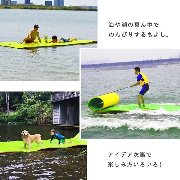 ウォーターマット フローティングマット アウトドア 水上マット 海 プール レジャー 筋トレ 浮き具 海水浴 フロート 水遊び ビーチグッズ