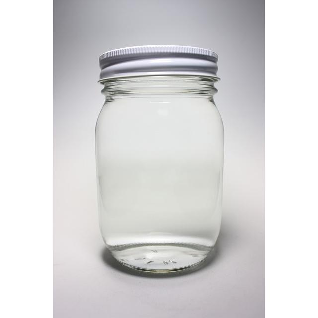 食料370 丸瓶 24本入 ジャム瓶 ふた付 ガラス瓶 保存瓶 はちみつ容器 かわいい 可愛い おしゃれ オシャレ スタイリッシュ かっこいい 蓋付 | ブランド登録なし | 05