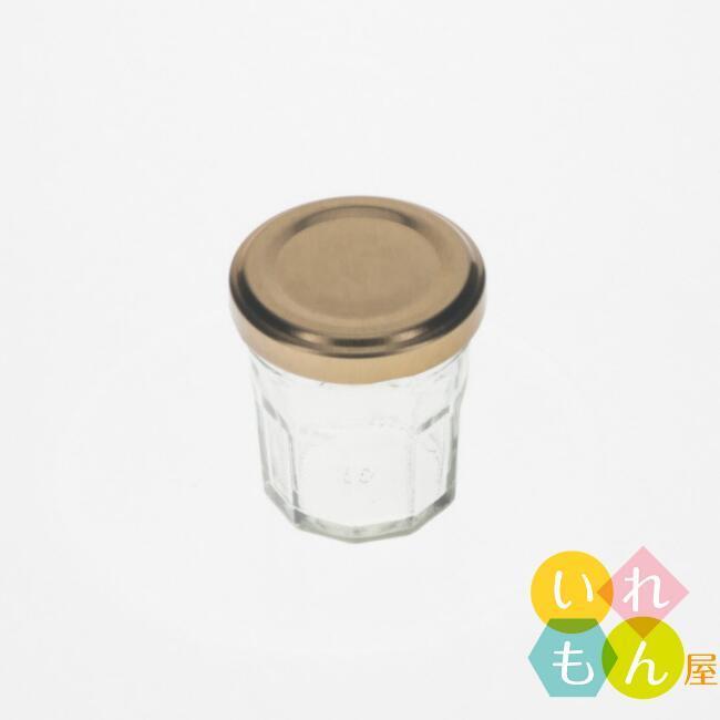 30華十角 10角瓶 1本入 ジャム瓶 ふた付 ガラス瓶 保存瓶 はちみつ容器 ゼリー 柚子胡椒 スパイス 香辛料 調味料びん 実用的 味彩 小さい ミニ | ブランド登録なし | 01