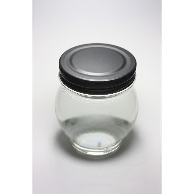 ジャム瓶 フロート173 70本入 ふた付 ネジ口 丸瓶 ガラス瓶 保存瓶