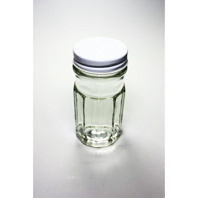 うに60g-10角 10角瓶 84本入 うに瓶 ふた付 ガラス瓶 保存瓶 かに味噌