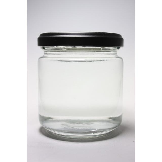 ジャム200L 丸瓶 84本入 ジャム瓶 ふた付 ガラス瓶 保存瓶 はちみつ