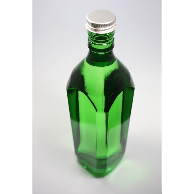 720角 グリーンびん 角瓶 24本入 酒瓶 ふた付 ガラス瓶 保存瓶 ワイン瓶 焼酎 ジュース ボトル 酒 梅酒 シロップ ワインボトル 調味料 酵素 | ブランド登録なし | 06