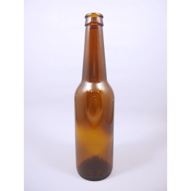 BEC330R 茶びん アンバー色 丸瓶 30本入 ビール瓶 ふた付 ガラス瓶 保存瓶 飲料瓶 地ビール ジュース シロップ 酵母 かわいい 可愛い | ブランド登録なし | 01