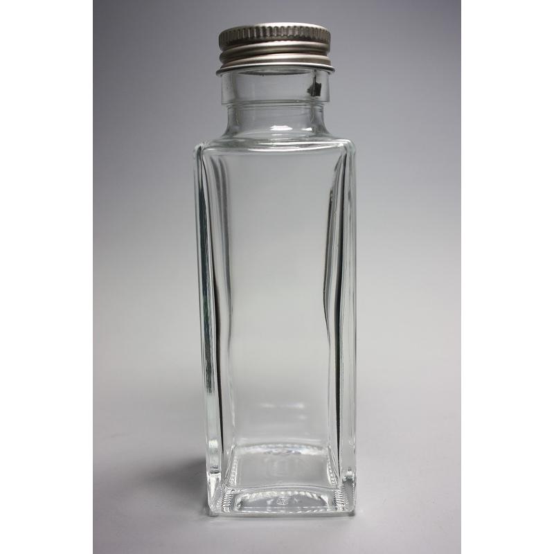 SSE-100A 角瓶 70本入 酒瓶 ふた付 ガラス瓶 保存瓶 ワイン瓶 焼酎 ジュース 酒 梅酒 シロップ ワインボトル 調味料 しょうゆ 酢 ぽん酢 ポン酢 | ブランド登録なし | 05
